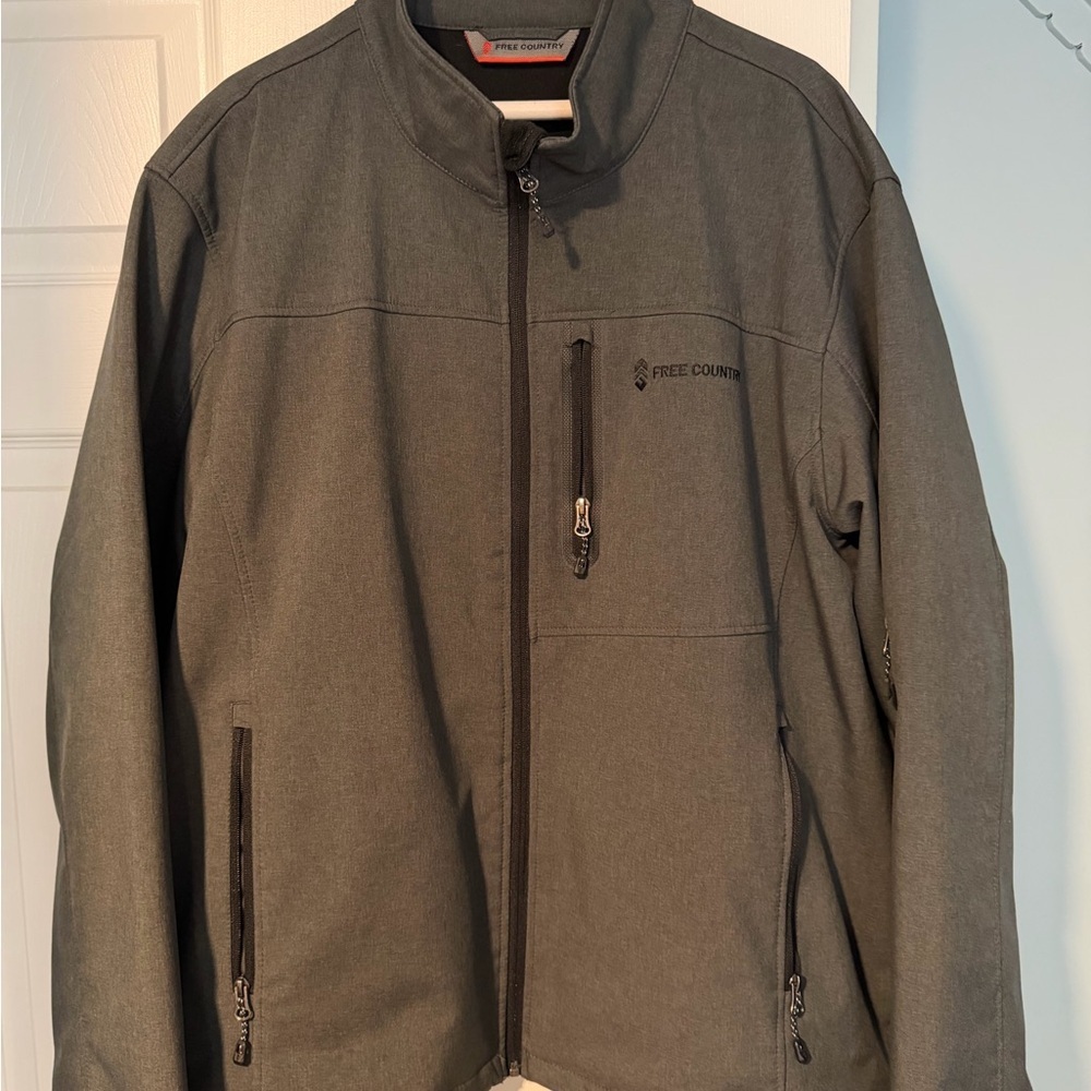 Free Country Men's Dark Gray Performance Jacket